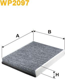 WIX Filters WP2097 - Suodatin, sisäilma inparts.fi