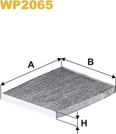 WIX Filters WP2065 - Suodatin, sisäilma inparts.fi