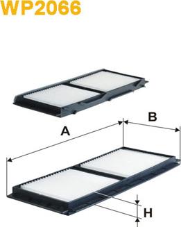 WIX Filters WP2066 - Suodatin, sisäilma inparts.fi