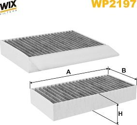 WIX Filters WP2197 - Suodatin, sisäilma inparts.fi