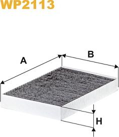 WIX Filters WP2113 - Suodatin, sisäilma inparts.fi