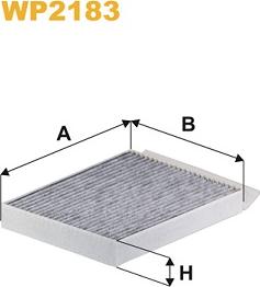 WIX Filters WP2183 - Suodatin, sisäilma inparts.fi