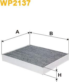 WIX Filters WP2137 - Suodatin, sisäilma inparts.fi