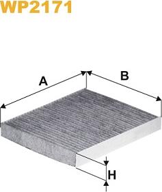 WIX Filters WP2171 - Suodatin, sisäilma inparts.fi