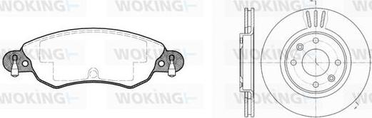 Woking 89293.00 - Jarrupalasarja, levyjarru inparts.fi