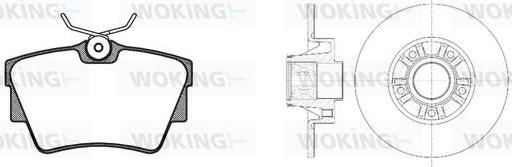 Woking 84913.20 - Jarrupalasarja, levyjarru inparts.fi