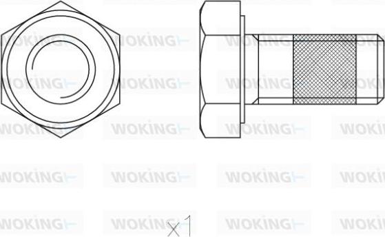 Woking ACA8521.00 - Tarvikesarja, jarrupala inparts.fi