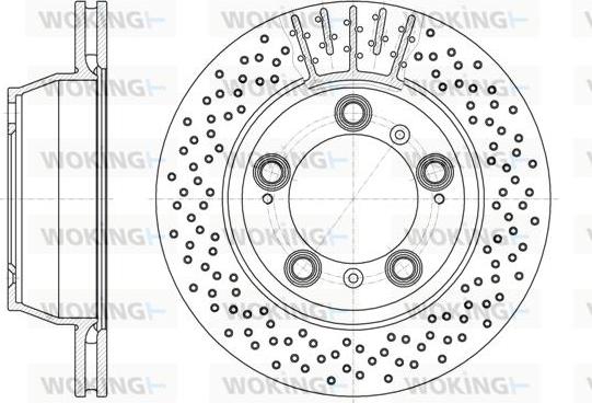 Woking D6941.10 - Jarrulevy inparts.fi