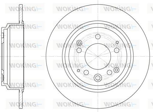 Woking D6922.00 - Jarrulevy inparts.fi