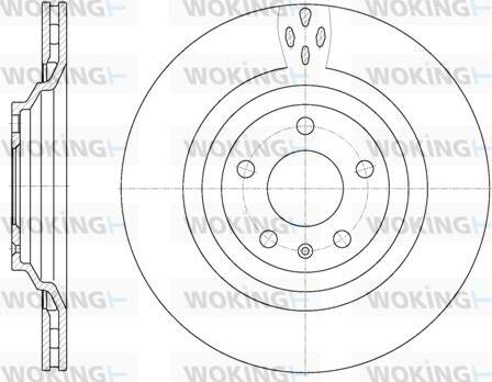 Woking D6970.10 - Jarrulevy inparts.fi