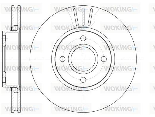 Woking D6469.10 - Jarrulevy inparts.fi