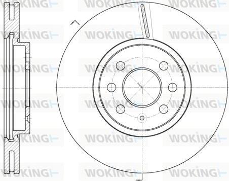 Woking D6685.10 - Jarrulevy inparts.fi