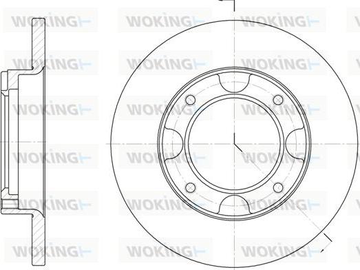 BOSCH 0986AB6179 - Jarrulevy inparts.fi