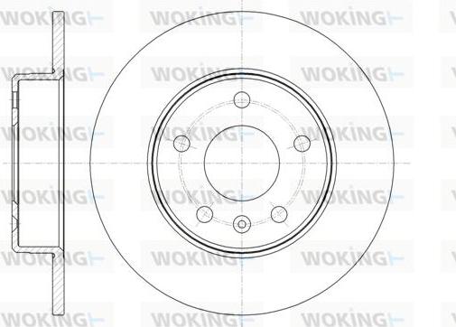 Woking D61468.00 - Jarrulevy inparts.fi