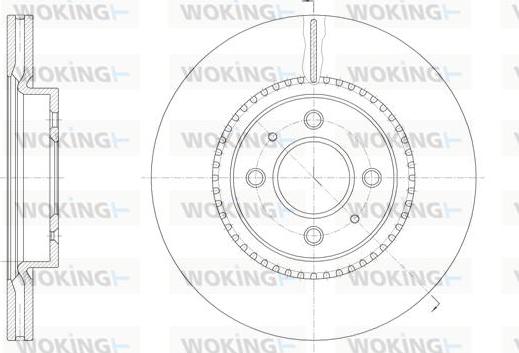 Woking D61463.10 - Jarrulevy inparts.fi