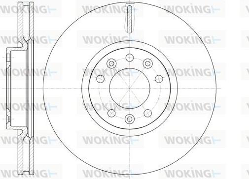 Woking D61472.10 - Jarrulevy inparts.fi