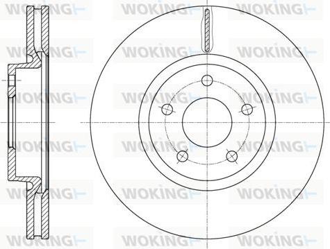 Woking D61562.10 - Jarrulevy inparts.fi