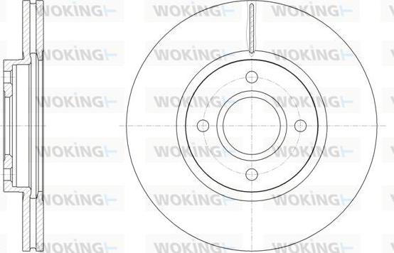 Woking D61502.10 - Jarrulevy inparts.fi