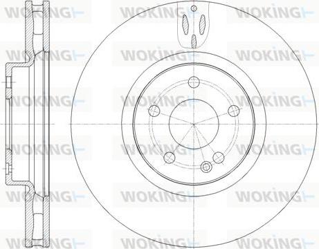 Woking D61657.10 - Jarrulevy inparts.fi