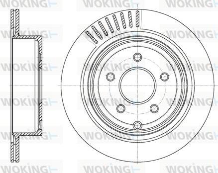 Woking D61091.10 - Jarrulevy inparts.fi