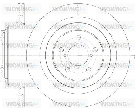 Woking D61001.10 - Jarrulevy inparts.fi