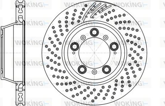 Woking D61198.10 - Jarrulevy inparts.fi