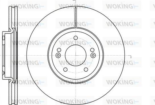 Kavo Parts BR-4255-C - Jarrulevy inparts.fi