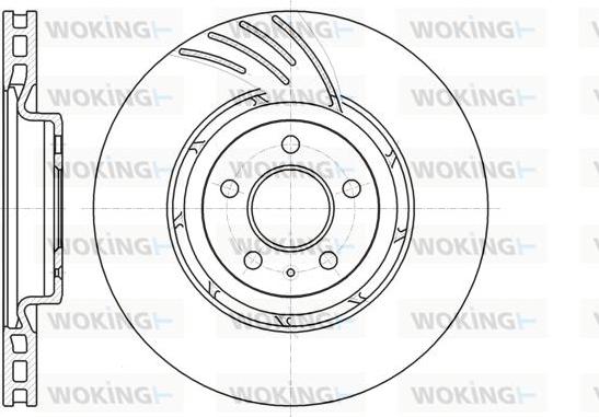 Woking D61111.10 - Jarrulevy inparts.fi