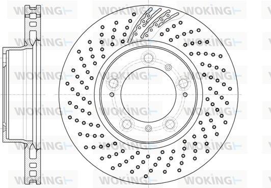 Woking D61133.10 - Jarrulevy inparts.fi