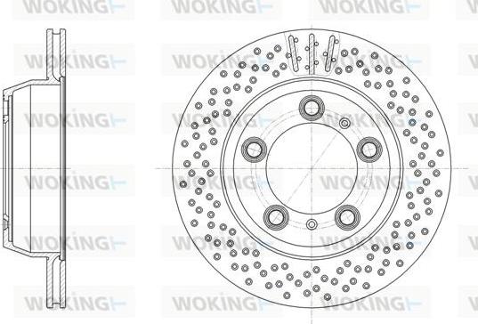 Woking D61864.10 - Jarrulevy inparts.fi