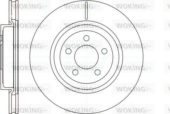 Woking D61269.10 - Jarrulevy inparts.fi