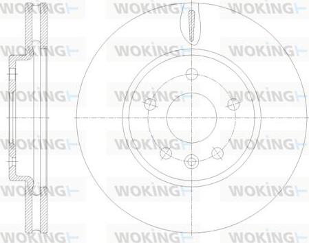 Woking D61793.10 - Jarrulevy inparts.fi