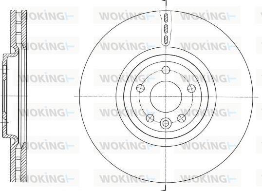 Woking D61758.10 - Jarrulevy inparts.fi