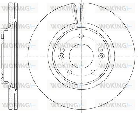 Japanparts DI-H29 - Jarrulevy inparts.fi