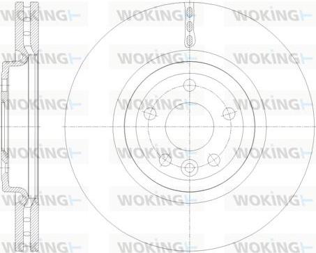 Woking D61782.10 - Jarrulevy inparts.fi