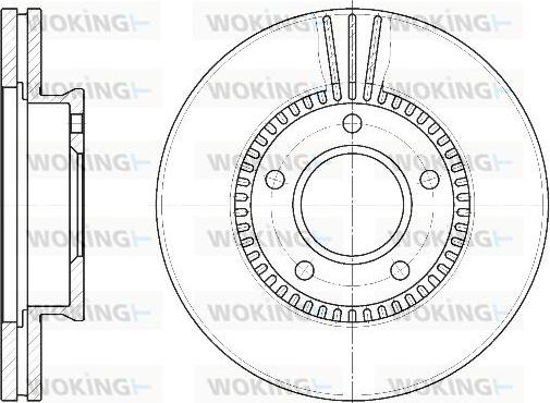 Japanparts DI384AF - Jarrulevy inparts.fi