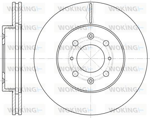 Woking D6224.10 - Jarrulevy inparts.fi