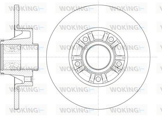 Woking D6733.20 - Jarrulevy inparts.fi