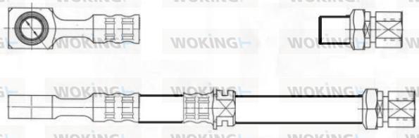 Woking G1900.50 - Jarruletku inparts.fi