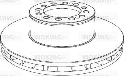 ACDelco AC3110D - Jarrulevy inparts.fi