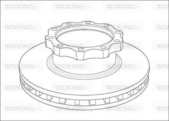 Woking NSA1039.20 - Jarrulevy inparts.fi