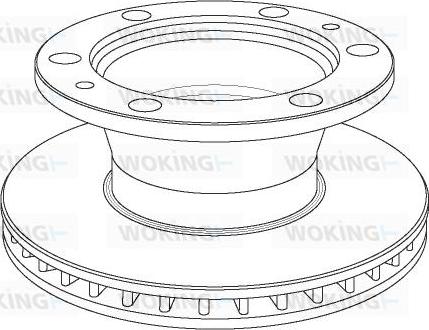 Woking NSA1023.20 - Jarrulevy inparts.fi