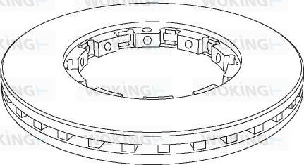 Woking NSA1143.20 - Jarrulevy inparts.fi