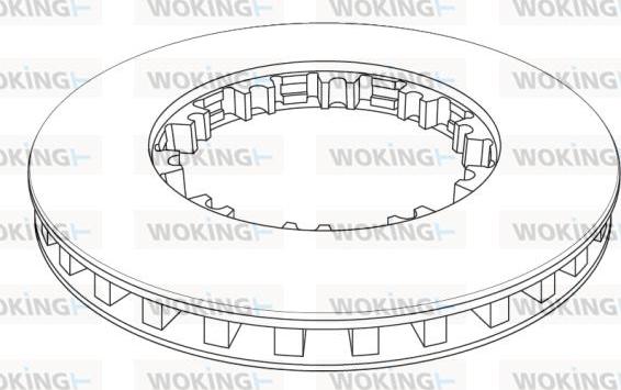 Woking NSA1143.21 - Jarrulevy inparts.fi