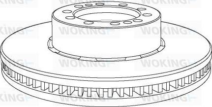 Woking NSA1169.20 - Jarrulevy inparts.fi