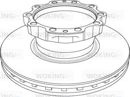 Woking NSA1174.20 - Jarrulevy inparts.fi