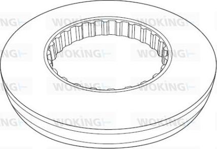 Woking NSA1177.10 - Jarrulevy inparts.fi