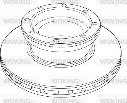 Woking NSA1219.20 - Jarrulevy inparts.fi