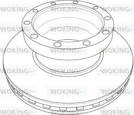 Trucktec Automotive 3186 - Jarrulevy inparts.fi