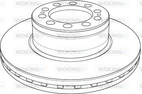 Woking NSA1235.20 - Jarrulevy inparts.fi